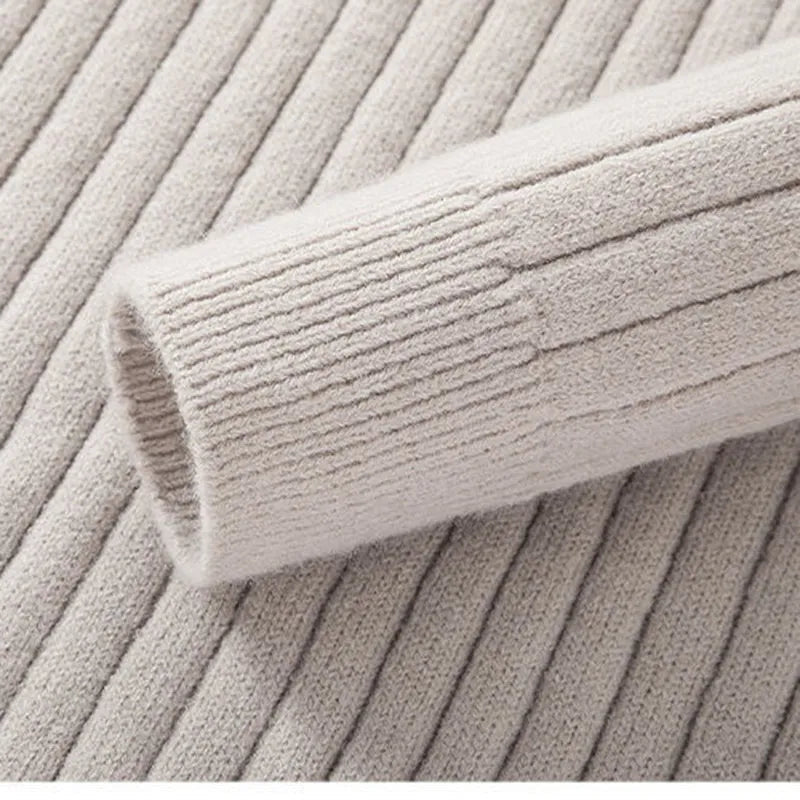 Damon - Men's Classic Quarter Zip Sweater