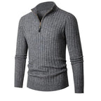 Damon - Men's Classic Quarter Zip Sweater