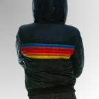 Dani - Women's Colorblock Hooded Puffer Jacket