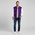 Dante - Men's Classic Bomber Jacket with Contrast Sleeves
