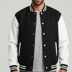 Dante - Men's Classic Bomber Jacket with Contrast Sleeves