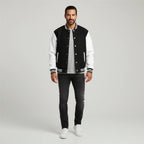 Dante - Men's Classic Bomber Jacket with Contrast Sleeves