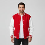 Dante - Men's Classic Bomber Jacket with Contrast Sleeves