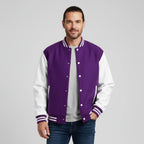 Dante - Men's Classic Bomber Jacket with Contrast Sleeves