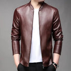 Declan - Men's Classic Faux Leather Jacket