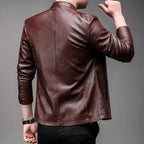 Declan - Men's Classic Faux Leather Jacket