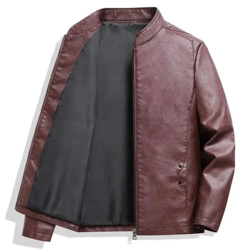 Declan - Men's Classic Faux Leather Jacket