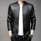 Declan - Men's Classic Faux Leather Jacket