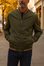 Declan | Men's Classic Fleece Bomber Jacket