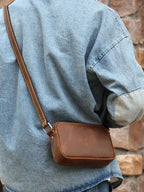 Declan - Men's Vintage Faux Leather Shoulder Bag