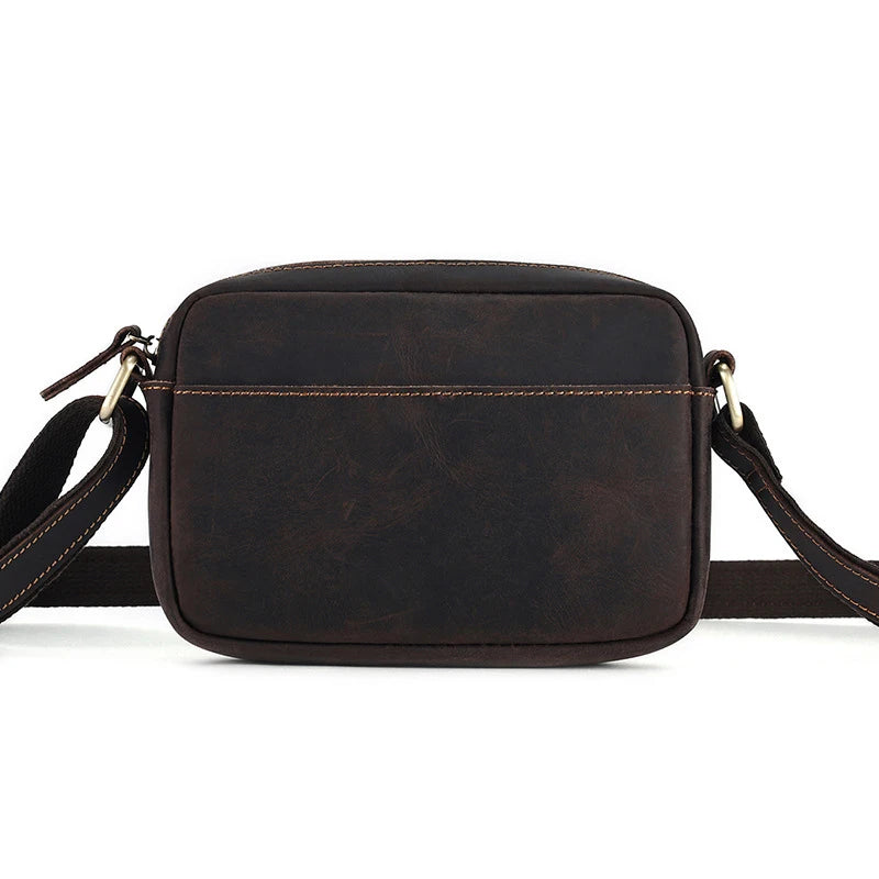 Declan - Men's Vintage Faux Leather Shoulder Bag