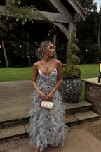 Delphine | Women's Elegant Floral Maxi Dress