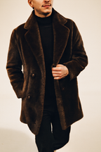 Dorian - Men's Classic Faux Fur Winter Coat