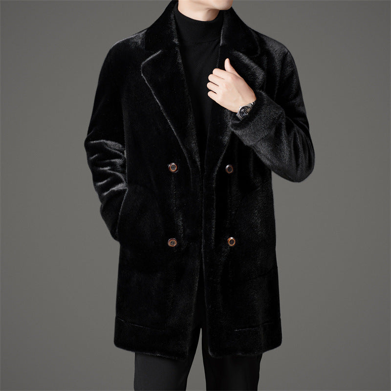 Dorian - Men's Classic Faux Fur Winter Coat
