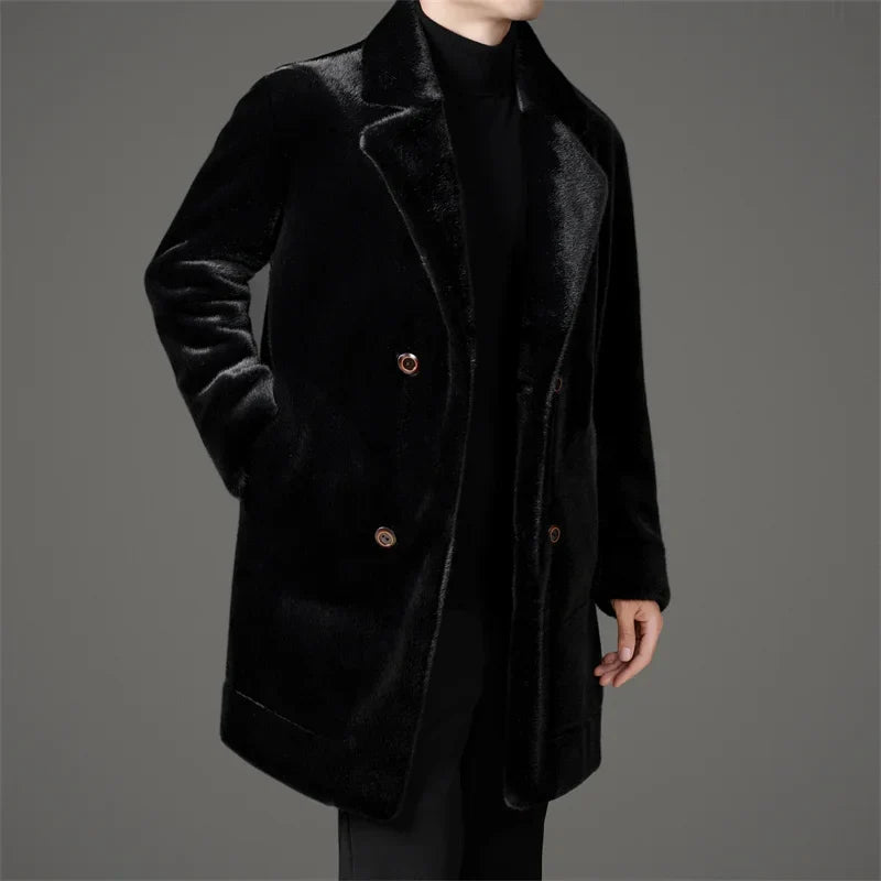 Dorian - Men's Classic Faux Fur Winter Coat