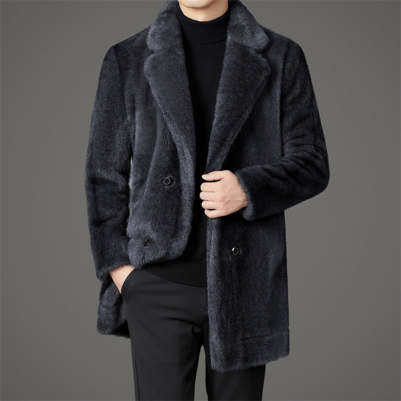 Dorian - Men's Classic Faux Fur Winter Coat