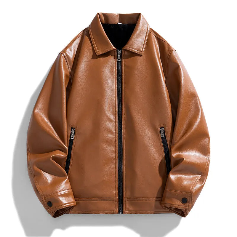 Dorian - Men's Classic Faux Leather Jacket