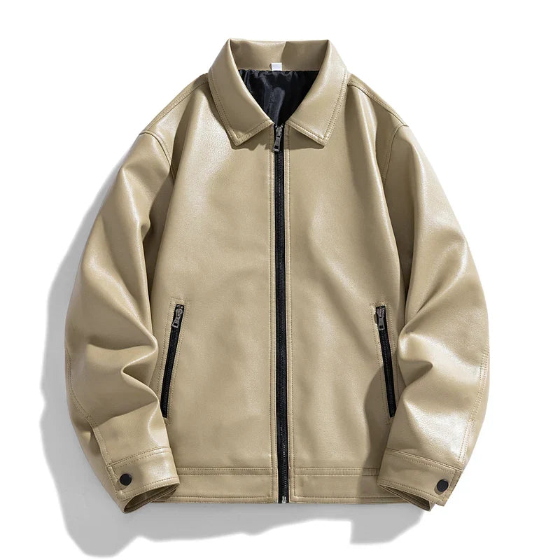 Dorian - Men's Classic Faux Leather Jacket