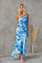 Livia | Women's Chic Floral Summer Maxi Dress