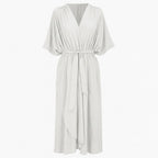 Isla | Women's Elegant Tie-Waist Maxi Dress