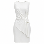 Remi | Women's Elegant Cocktail Dress with Front Knot