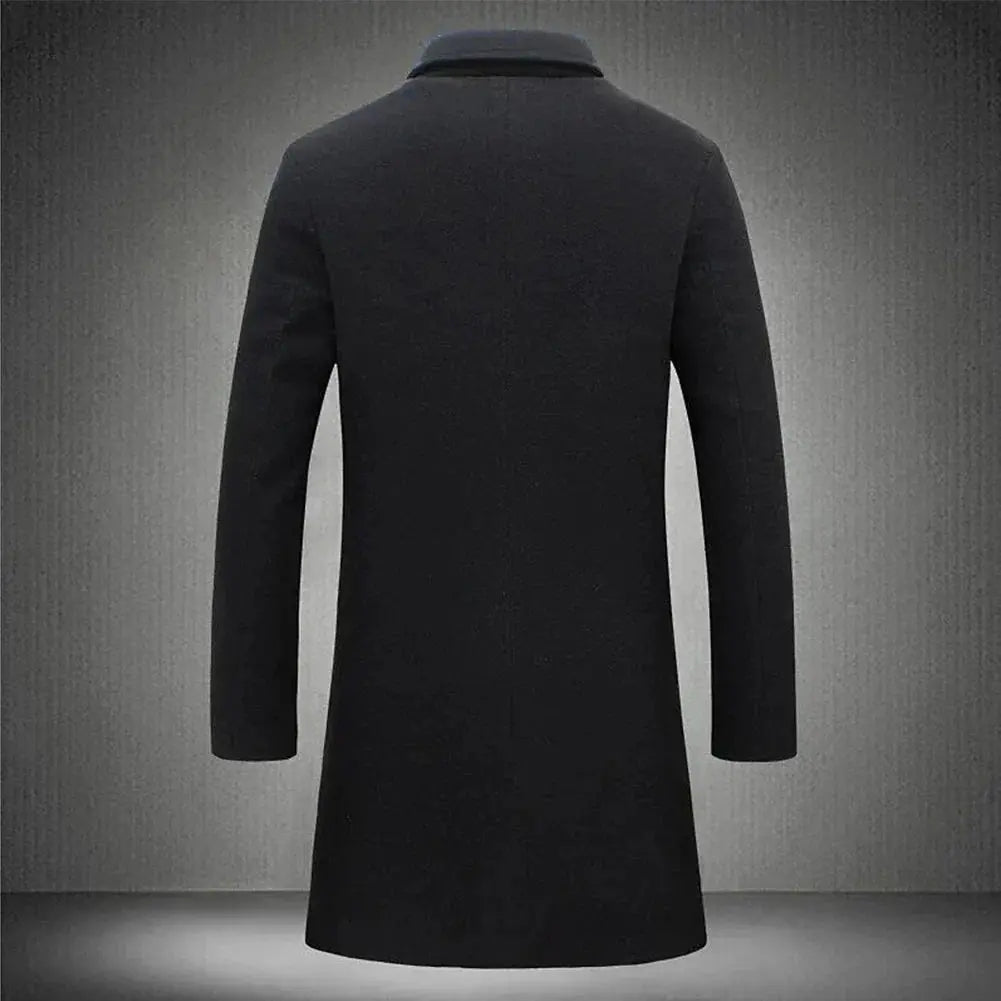 Rowan | Men's Elegant Long Overcoat