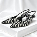 Elara - Women's Chic Zebra Print Kitten Heels