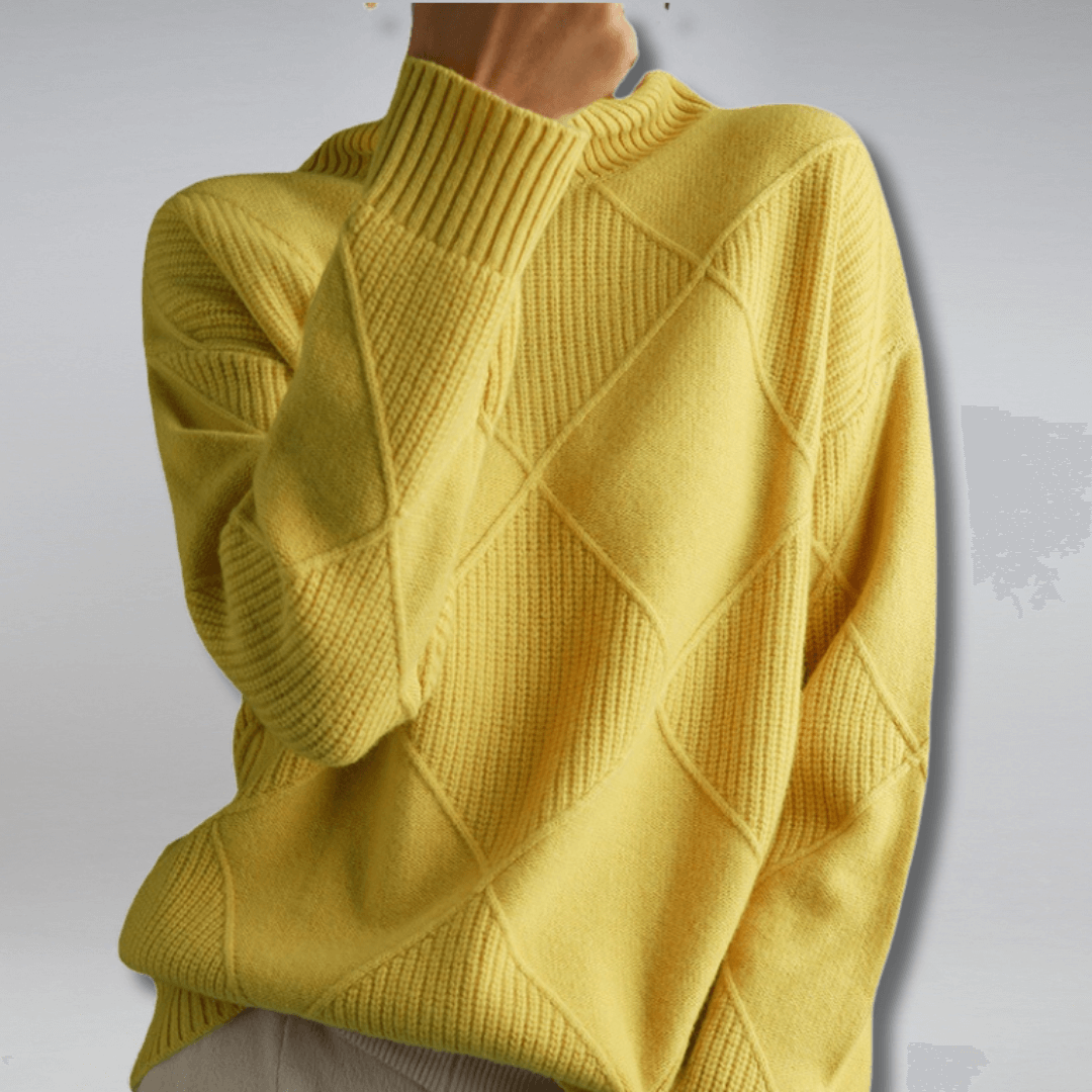 Elara - Women's Cozy Knit Turtleneck Sweater