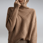 Elara - Women's Cozy Knit Turtleneck Sweater