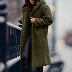 Elara - Women's Cozy Longline Fleece Jacket