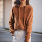 Elara - Women's Cozy Pullover Hoodie Sweater