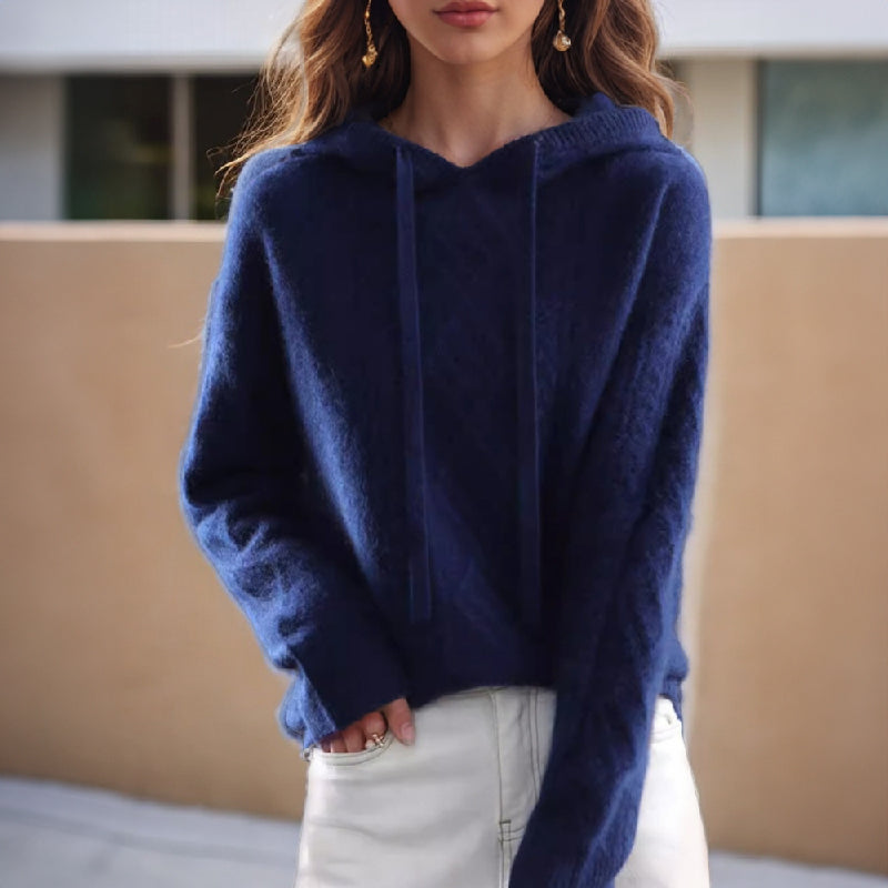 Elara - Women's Cozy Pullover Hoodie Sweater