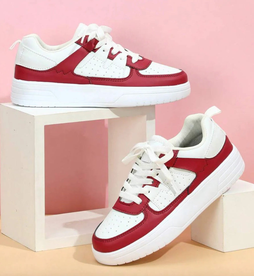 Elara | Women's Stylish Casual Sneakers with Color Contrasts