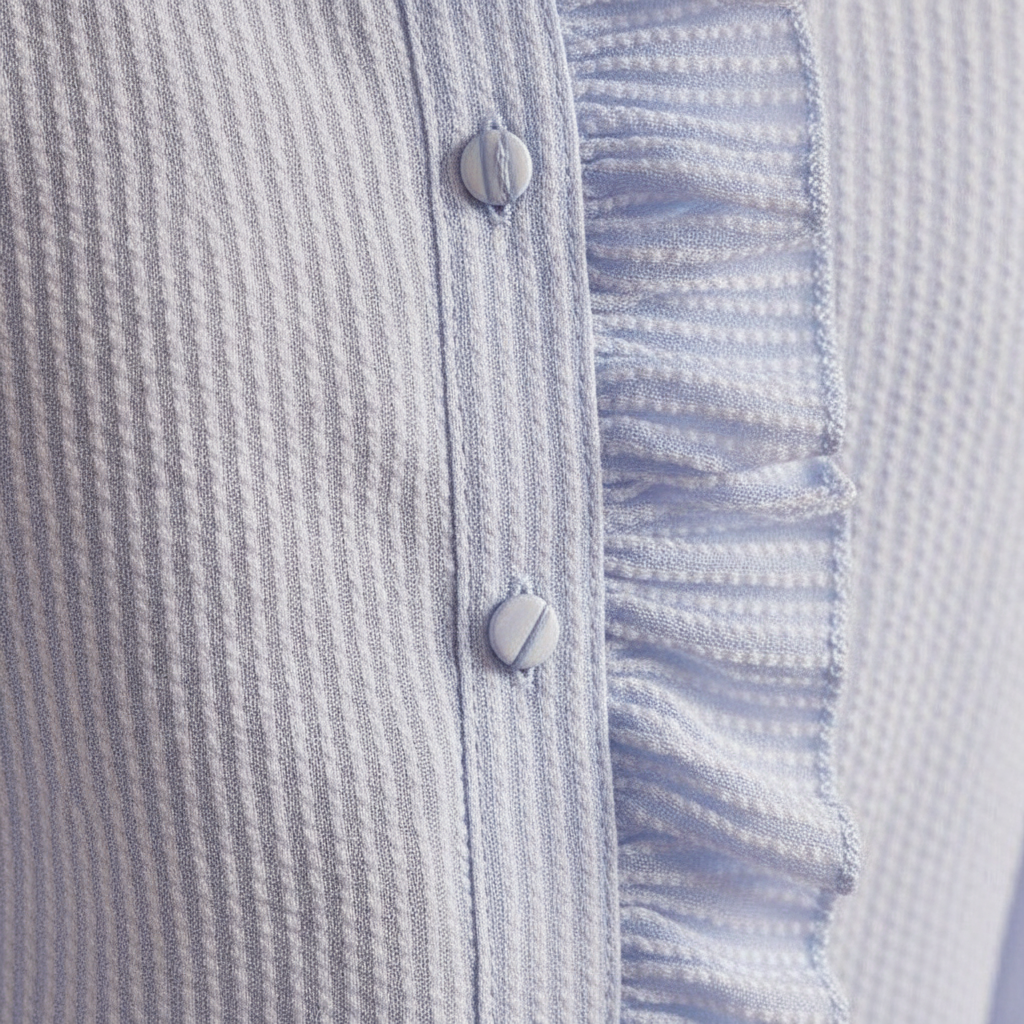 Elise | Women's Ruffled Button-Up Blouse