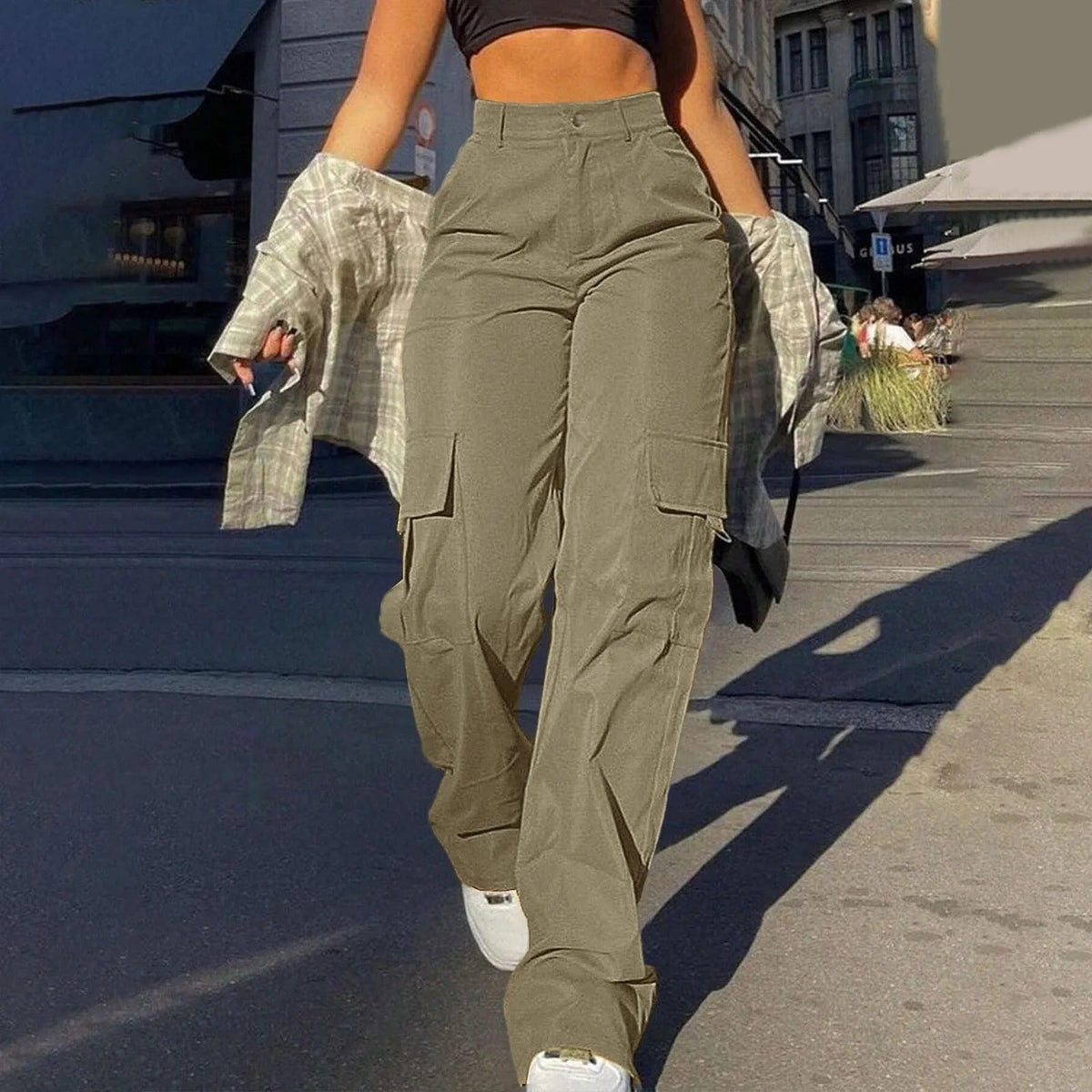 Elodie - Women's Stylish Cargo Pants