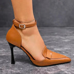 Elowen - Women's Chic Ankle Strap Stilettos