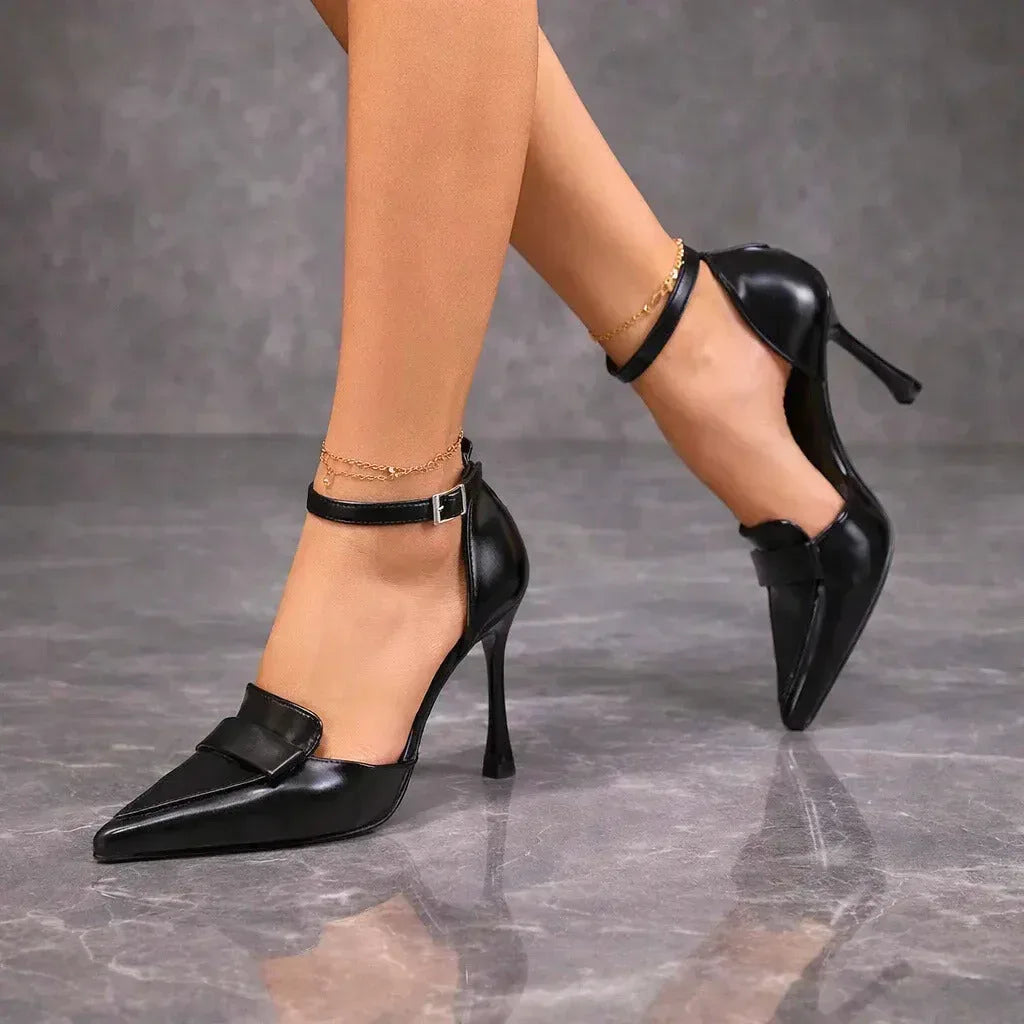 Elowen - Women's Chic Ankle Strap Stilettos
