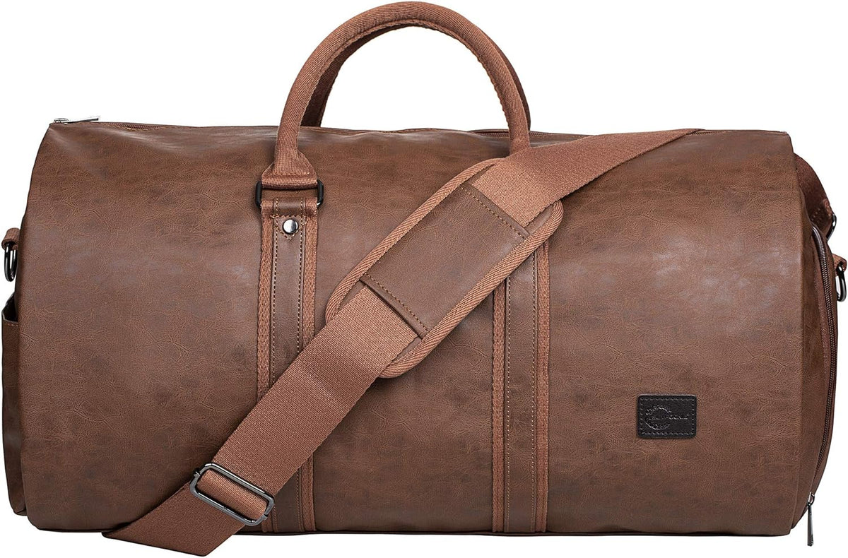 Elowen - Women's Versatile Faux Leather Duffle Bag