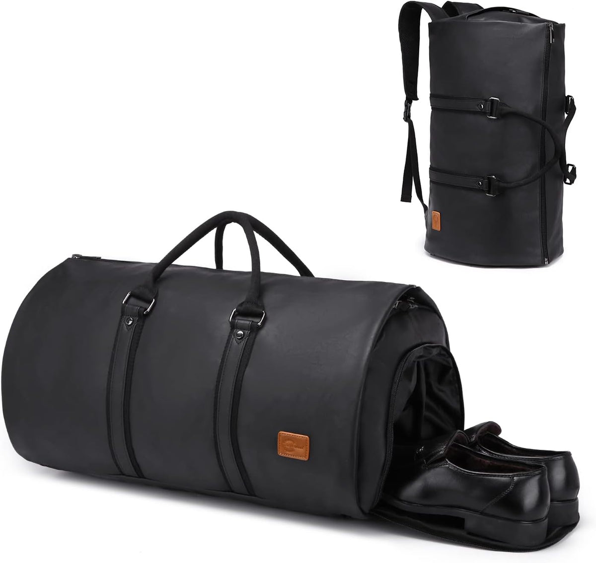 Elowen - Women's Versatile Faux Leather Duffle Bag