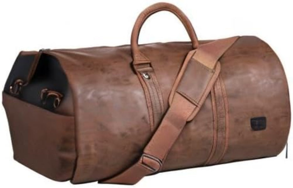 Elowen - Women's Versatile Faux Leather Duffle Bag