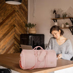Elowen - Women's Versatile Faux Leather Duffle Bag