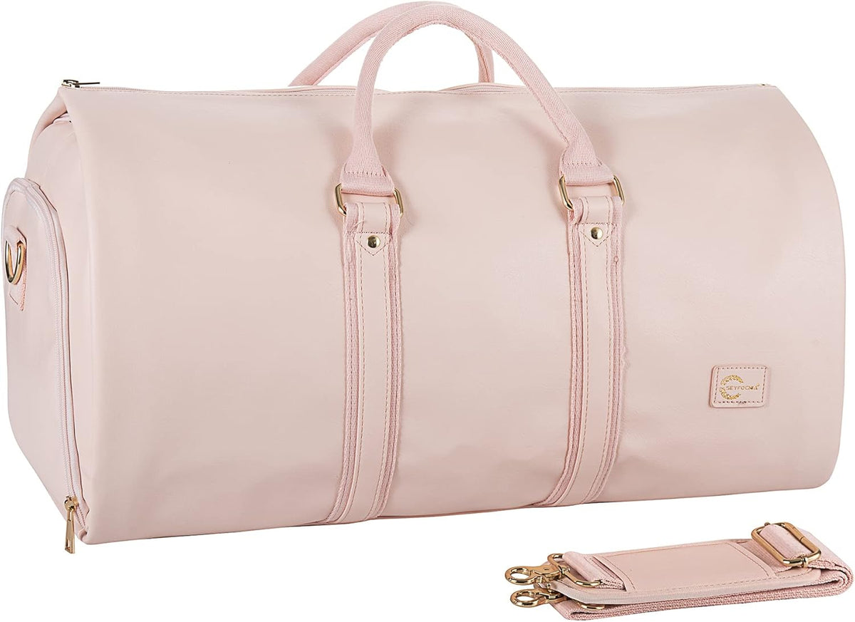 Elowen - Women's Versatile Faux Leather Duffle Bag