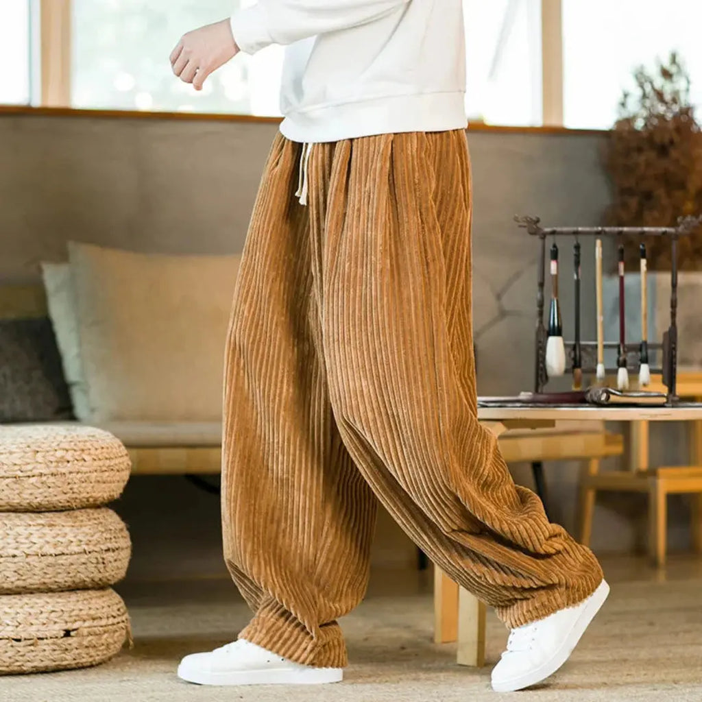 Ethan - Men's Relaxed Fit Corduroy Pants