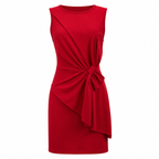 Remi | Women's Elegant Cocktail Dress with Front Knot