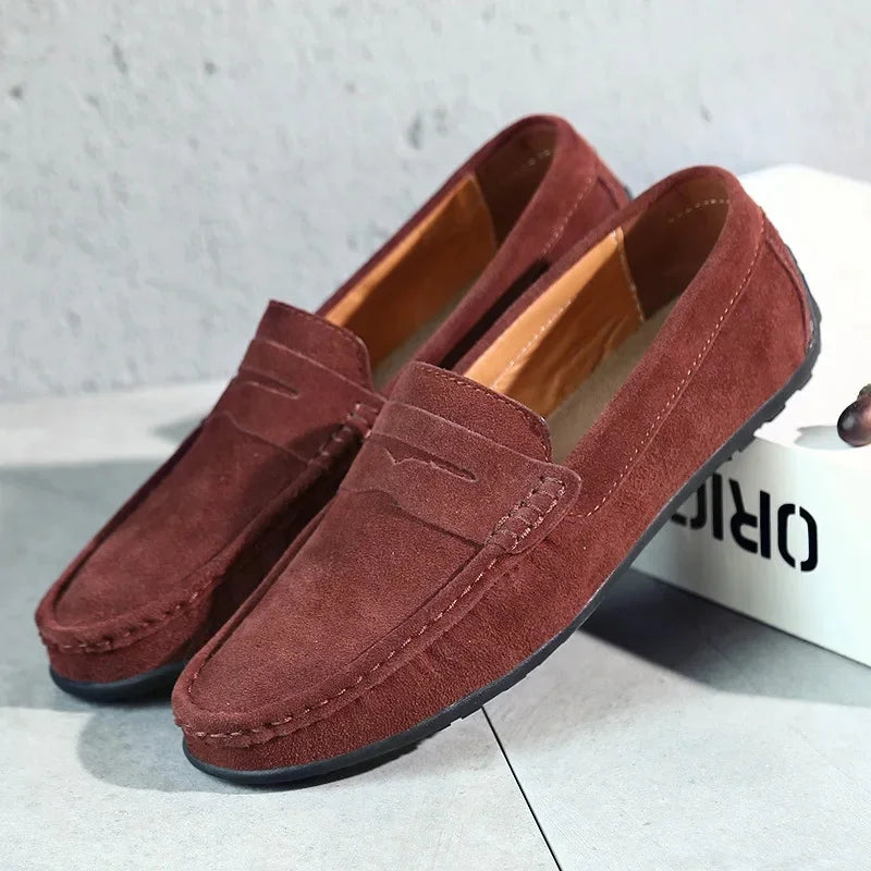 Cillian - Men's Classic Suede Moccasins