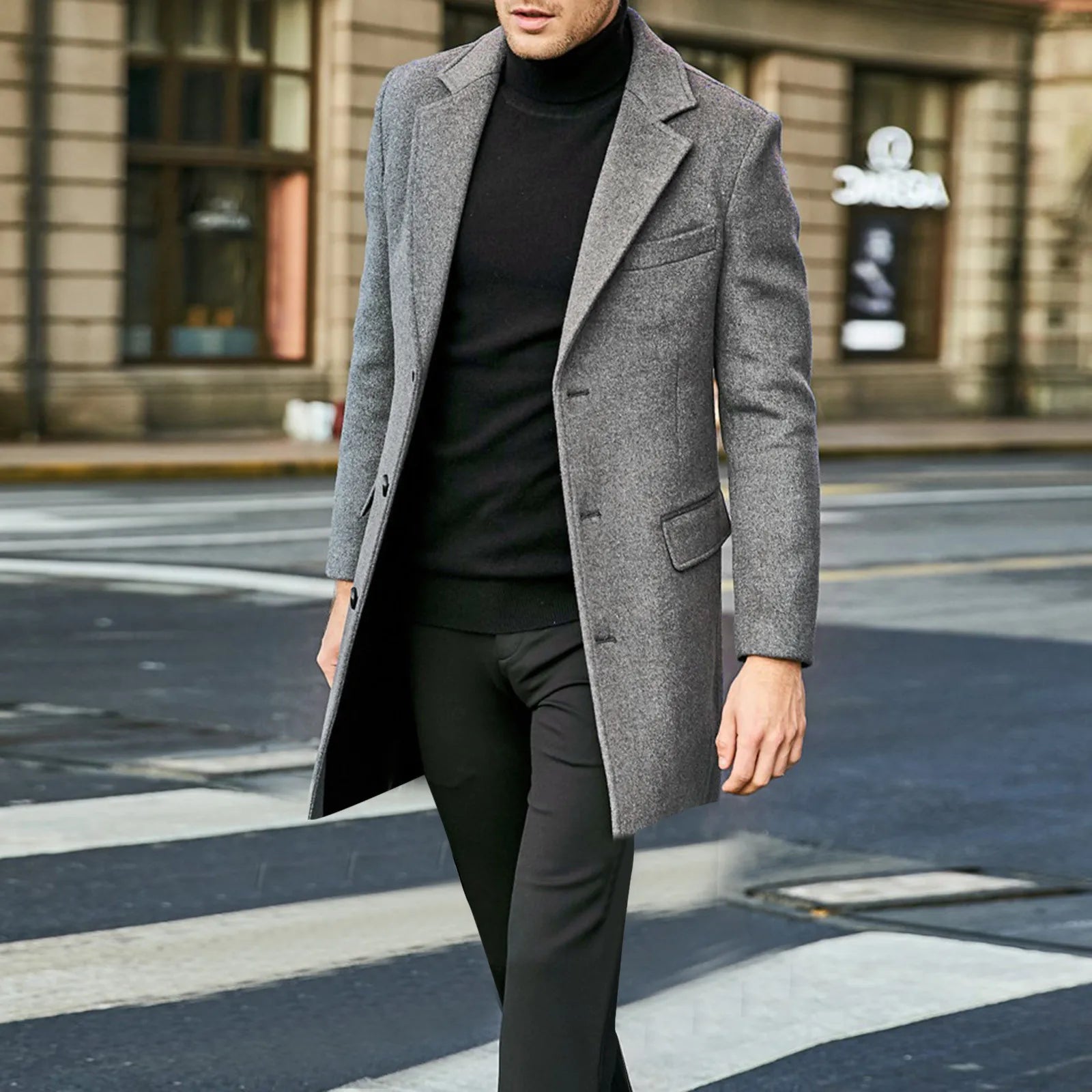 Finn | Men's Classic Mid Length Jacket