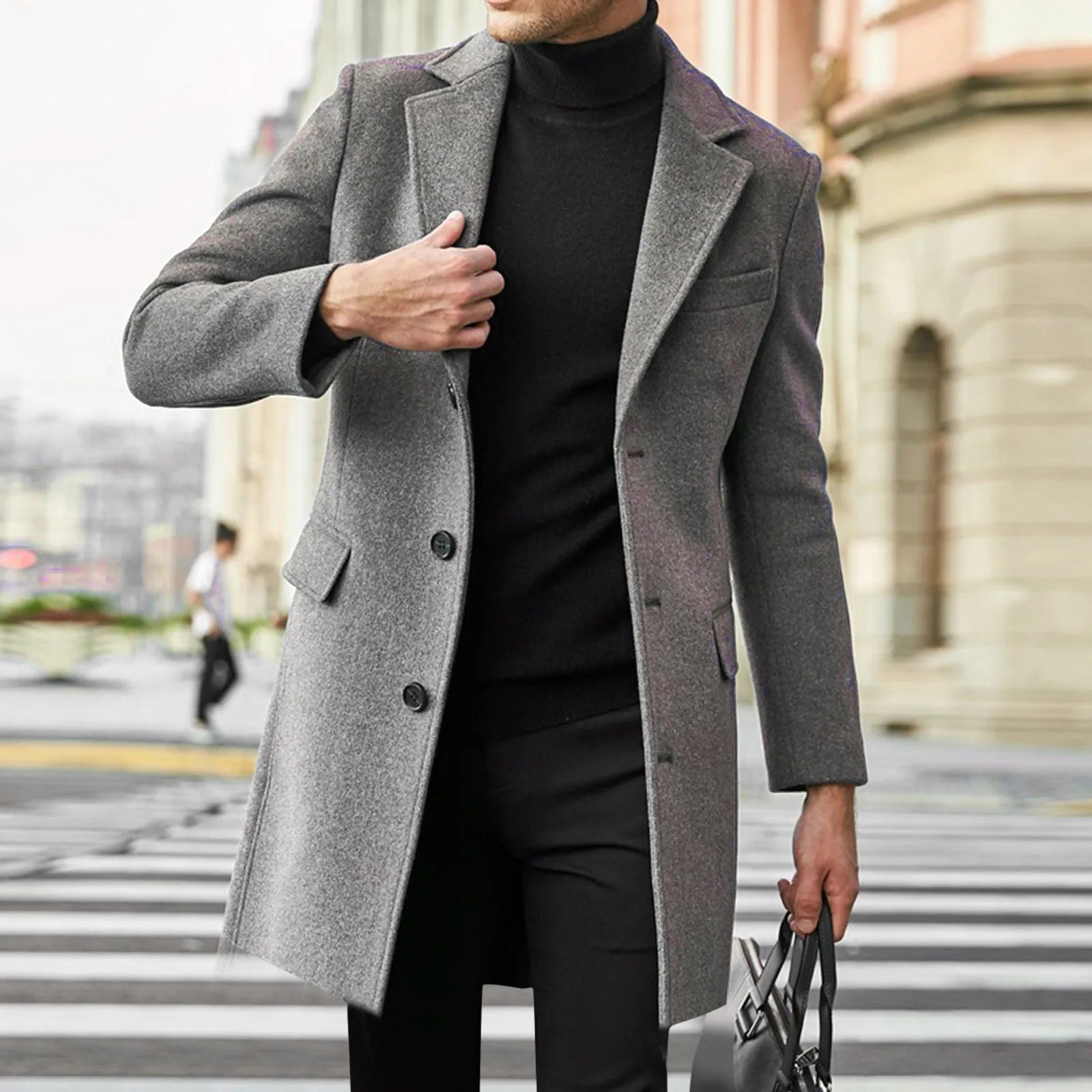 Finn | Men's Classic Mid Length Jacket