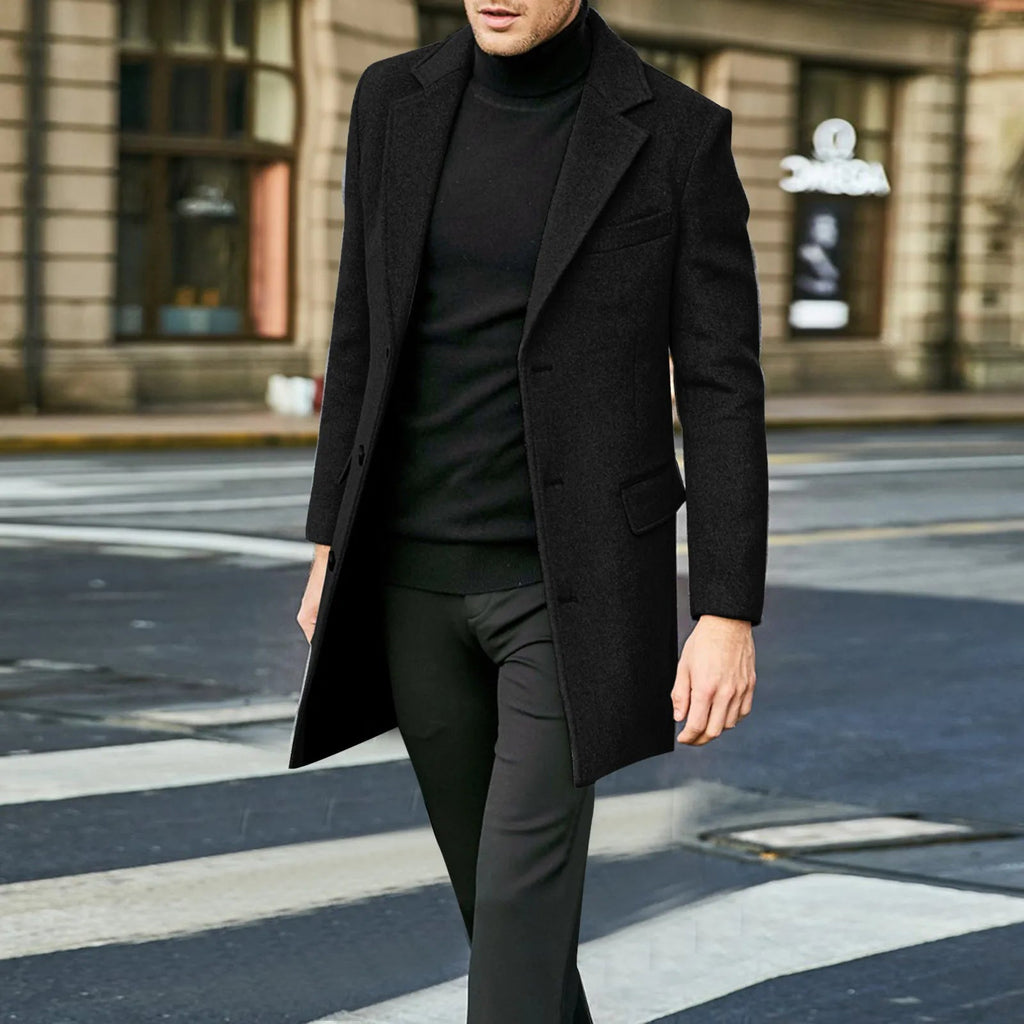 Finn | Men's Classic Mid Length Jacket