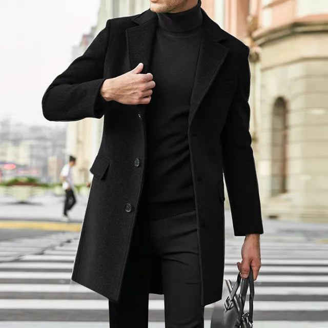 Finn | Men's Classic Mid Length Jacket