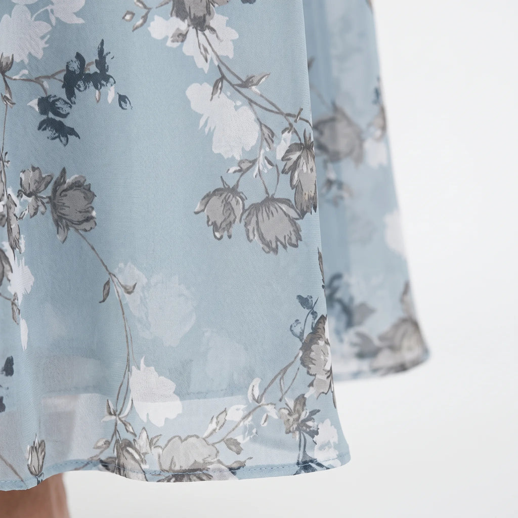 Floraza - Floral Wrap Maxi Dress